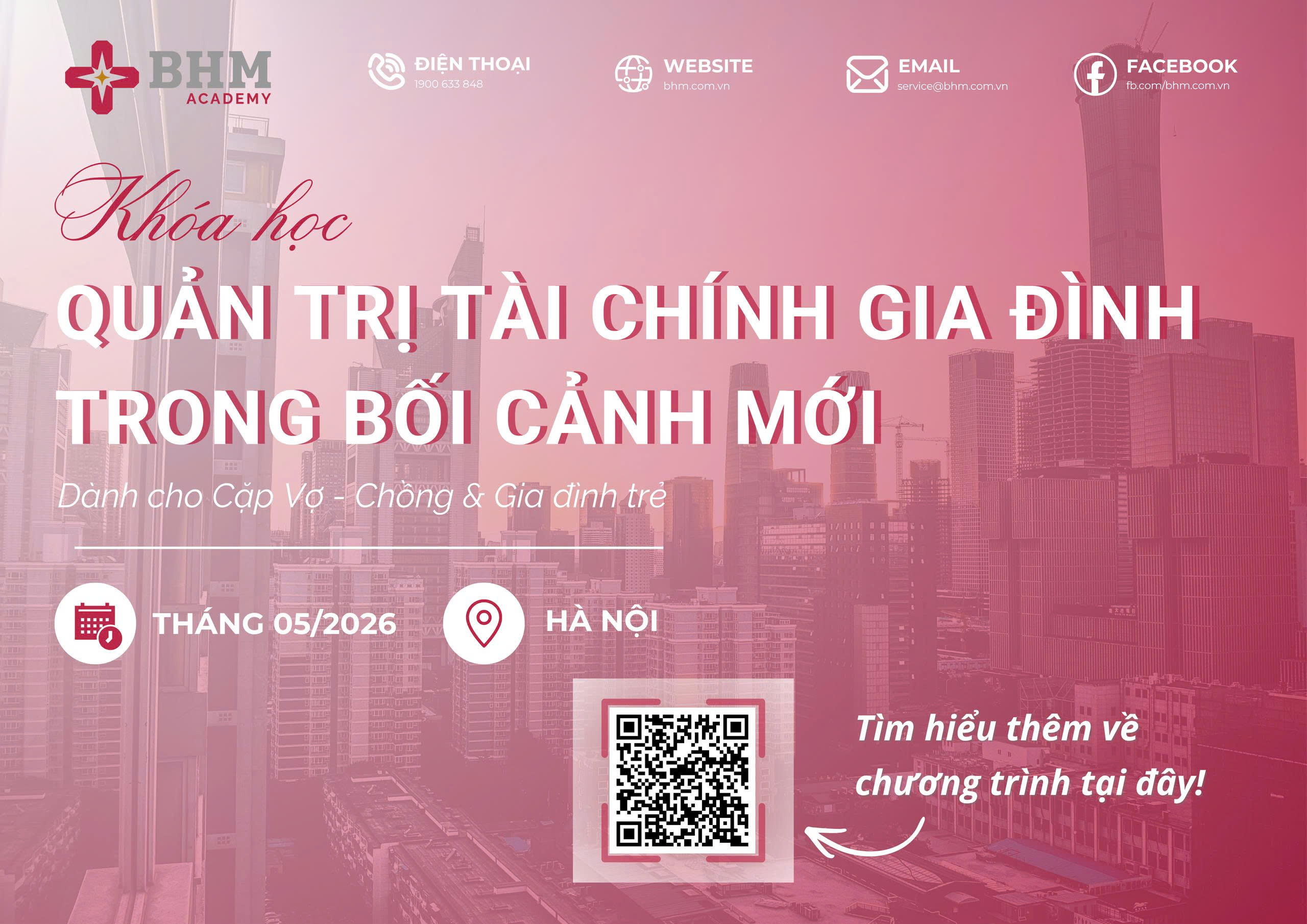 Workshop QUẢN TRỊ TÀI CHÍNH GIA ĐÌNH TRONG BỐI CẢNH MỚI